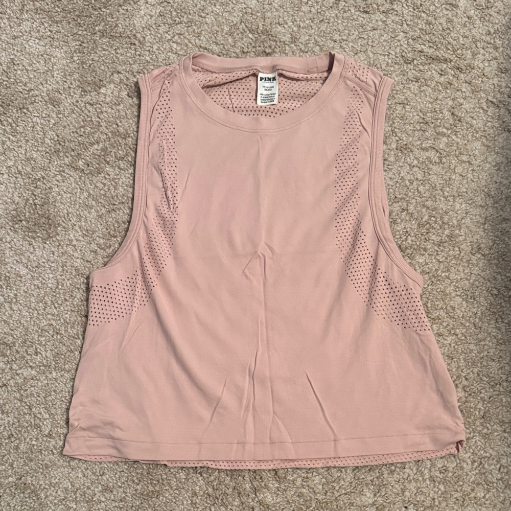 Pink Sleeveless Top